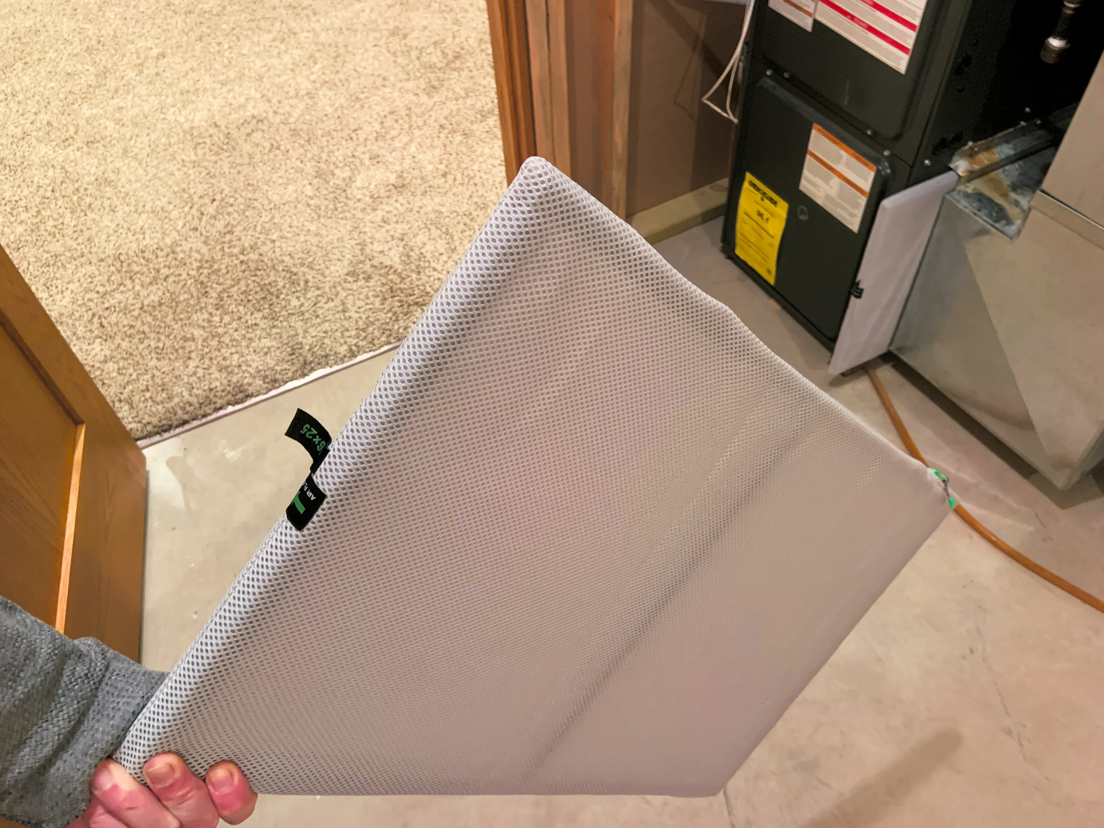 HVAC air filter